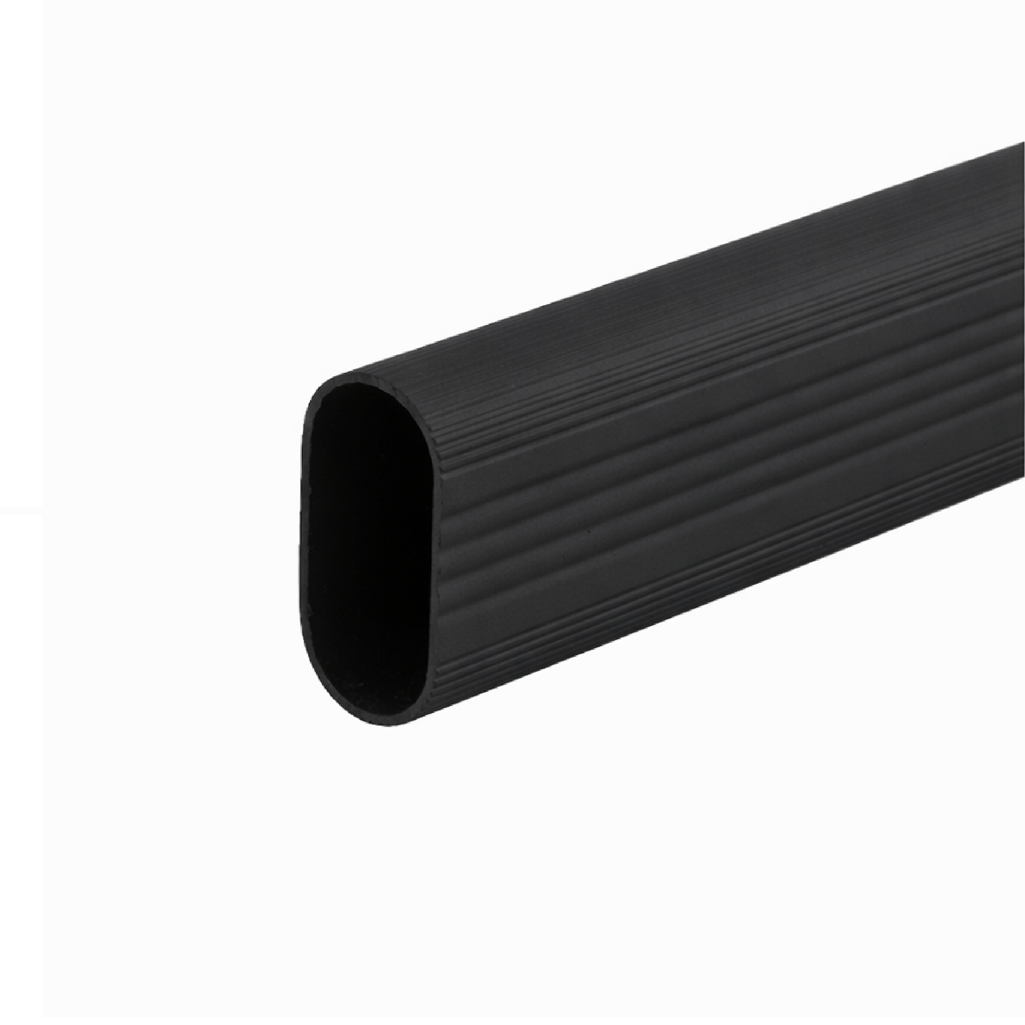 Oval Wardrobe Rail Hanging Rod 02