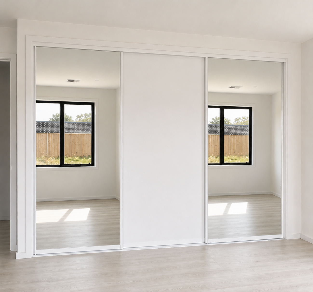 Wardrobe Sliding Triple Doors
