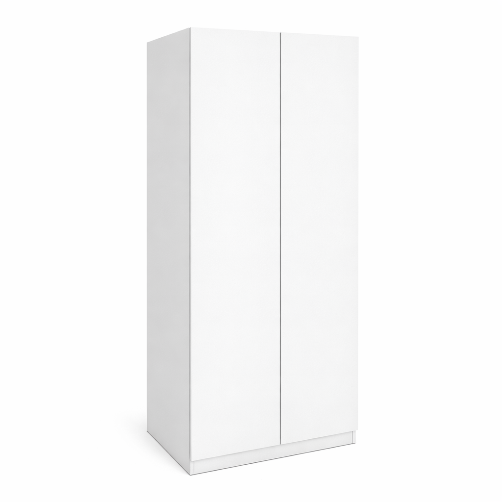 Wardrobe Tall Cabinet With Shelves 00