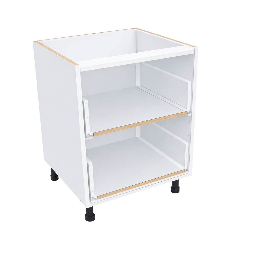 White Base Cabinet X2 Drawers 00