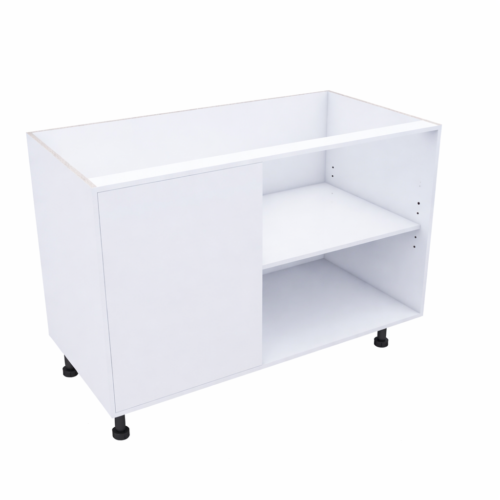 White Base blinded Cabinet Double doors 0