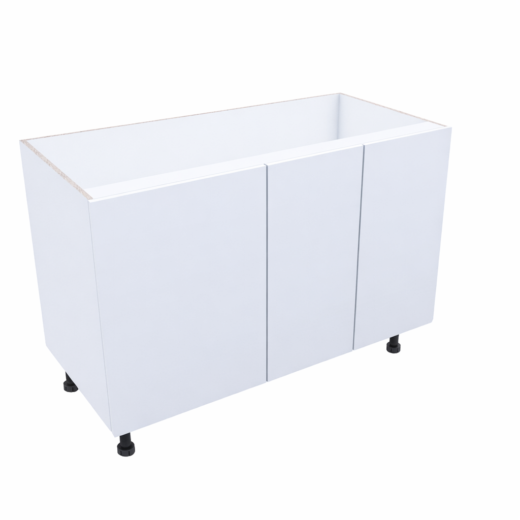 White Base blinded Cabinet Double doors 00