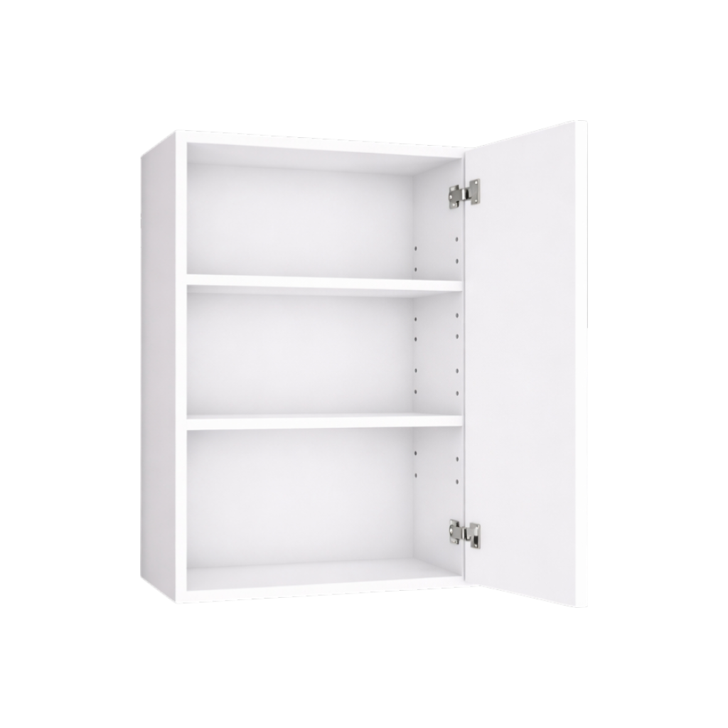 White Wall Cabinet Single Door 00