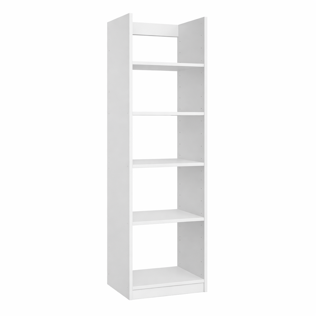 White Wardrobe Shelves Cabinet